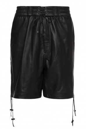 Leather shorts, zdjęcie 1 Leather shorts od Diesel Black Gold